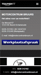 Mobile Screenshot of motorcentrumbruurs.nl